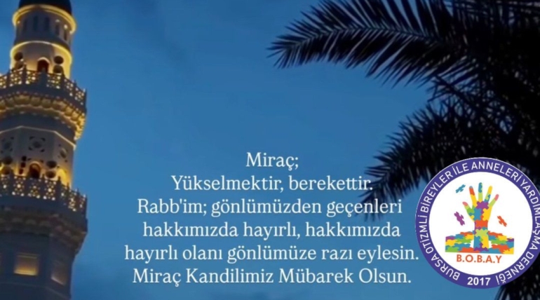 Miraç Kandilimiz Mübarek Olsun