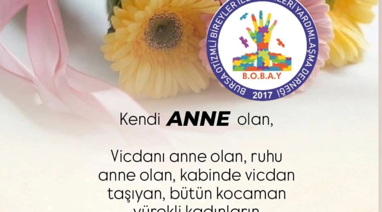 Anneler Günümüz Kutlu Olsun