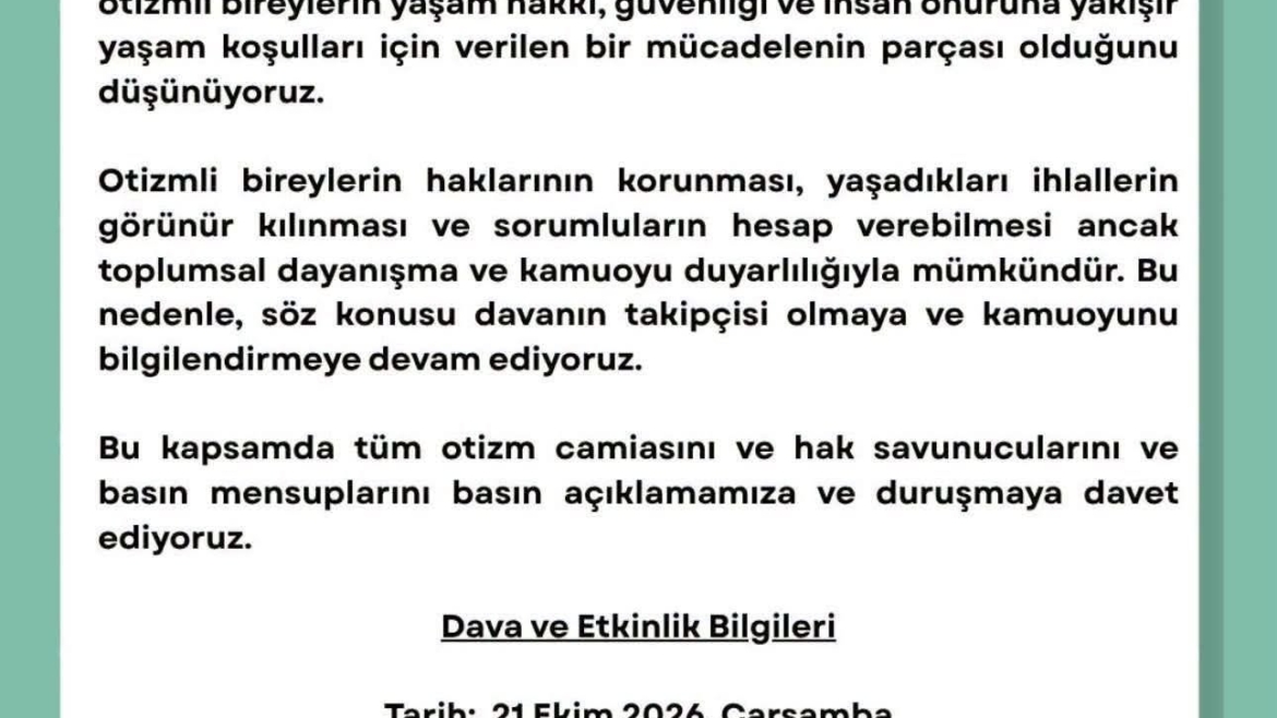 UĞUR UN 3. DAVA GÜNÜ21 EKİM
